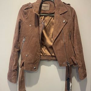 BRAND NEW SUEDE BLANK NYC JACKET